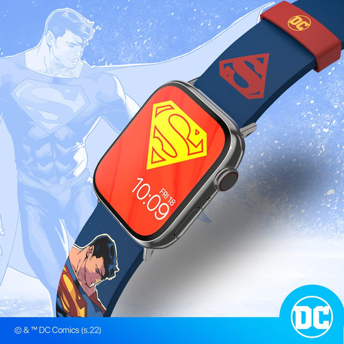 Colección De Correas De Reloj Inteligente Dc Comics, Con Lic
