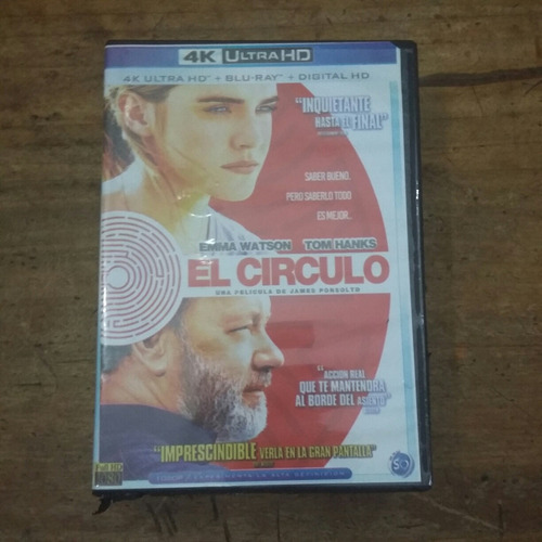 Pelicula El Circulo Dvd Tom Hanks Emma Watson (p6)