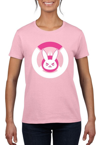 Playera Blusa D.va Overwatch Hana Song Videojuego Conejo