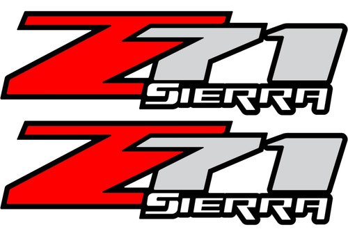 Sticker Calcomania Z71 Sierra Chevrolet Pick Up Silverado