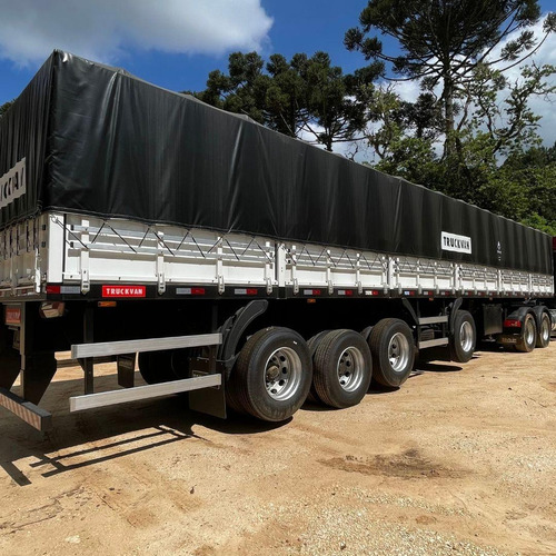 Carreta Graneleira Truckvan 4° Eixo 2025 Sem Pneus