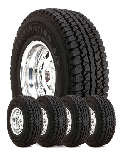 Kit 5u 215/80 R16 107s Firestone Destination At Envío Gratis