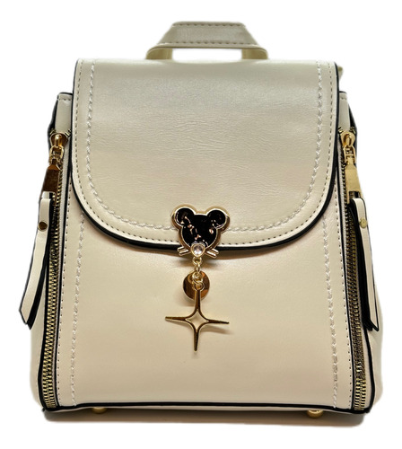 Cartera Mochila Dije Colgante Mickey Urban Super Chic Moda