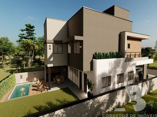 Imagem 4 de 14 de Casa Condomínio Caledônia, 04 Suítes, Sendo 01 Com Hidro + 01 Dormitório, Piscina, 02 Vagas De Garagem Cobertas, Areias, Camboriú, Sc. - Ca00033 - 69585805