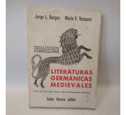 Literaturas Germanicas Medievales Borges Vazquez Falbo