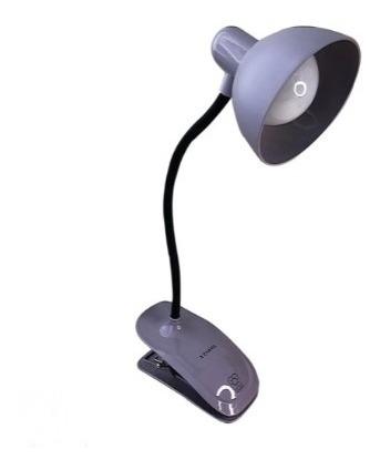 Imagem 2 de 4 de Luminária Touch Recarregável C/presilha Escritório, Estudos