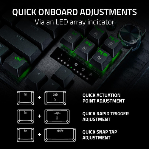 Razer Huntsman V3 Pro Tkl Esports Keyboard: Switches Ópticos