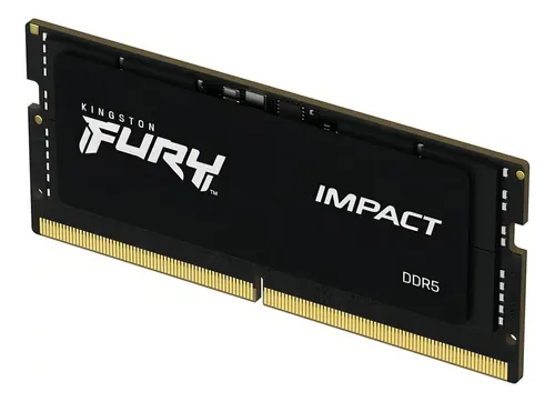 Memória RAM Para Notebook Ddr5 32gb 4800mhz Cl38 Kingston Fury Impact KF548S38IB/32