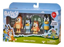 Comprar Bluey Paquete 4 Figuras De Bluey Y Familia Juguete Original
