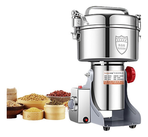 Molino Pulverizador Eléctrico Café, Maíz, Granos - 1 Kg