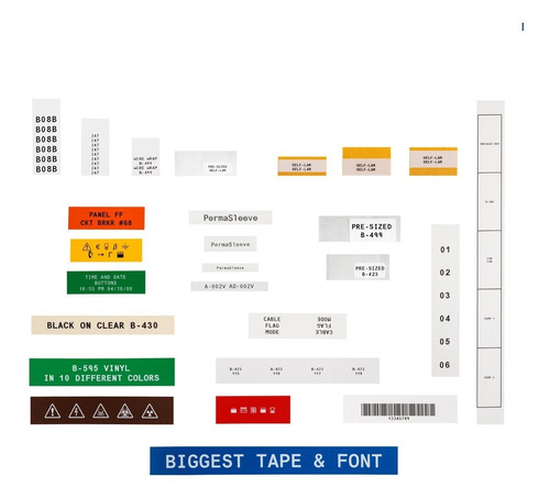 Imagen 6 de 6 de Kit Etiquetadora Portatil Con Adaptador Ac Bateria Y Maletin