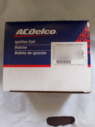 Bobina Marca Acdelco Original Para Corsa 1.4, 1.6  40v