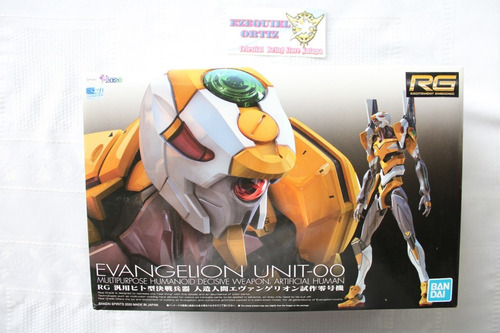 Sin Abrir Rg Person Model Android Evangelion Eva 00 Armable (Usado)
