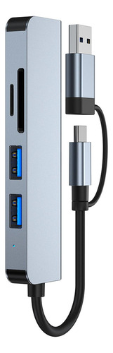 // Multi Puerto Usb3.0 Y Usb C Hub Convertidor De Estación