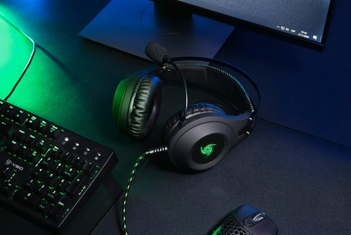 Imagen 2 de 10 de Auricular Headset Vsg Gamer 3.5mm Kuiper C/micro Cuotas
