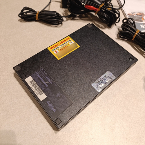 Ps2 Consola Sony Playstation 2 Slim Scph-75001 Completa Negro (Usado)