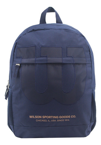 Mochila Wilson Urbana Deportes Azul Oscuro