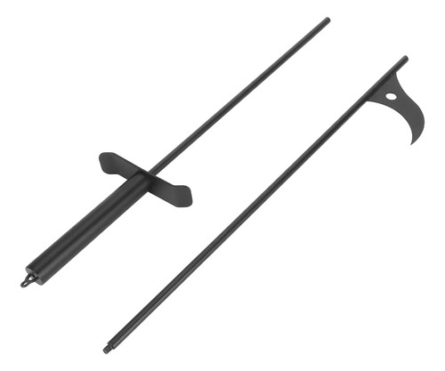 Póker Fire Poker Para Chimenea, Acero Macizo, Resistente A L