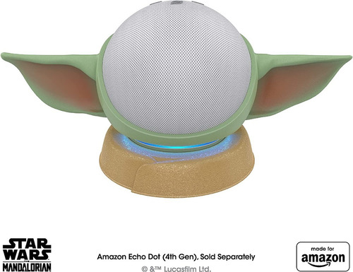 Accesorio Soporte Para Amazon Echo Dot 4 Star Wars Yoda