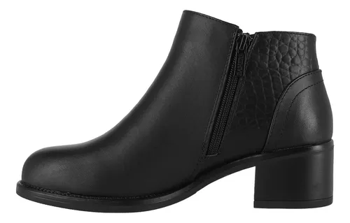 Botín Mujer Bamers Cordova Negro