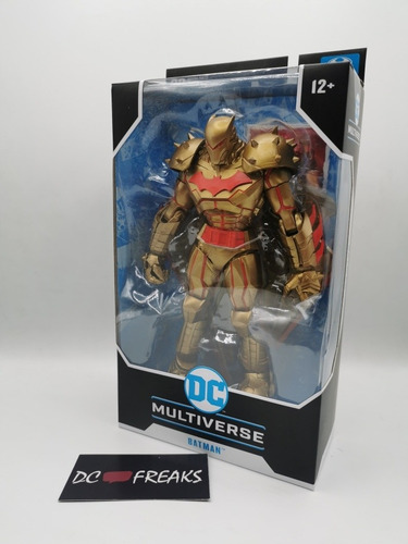 Imagen 3 de 3 de Hellbat Suit Gold Version Dc Multiverse Mcfarlane Toys