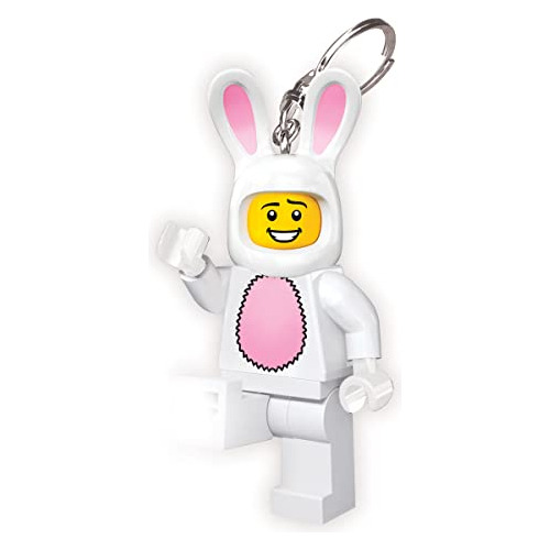 Chaveiro Lego Iconic Bunny Suit Guy Leve De 3 Polegadas