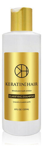 Keratin For Hair Clarifying Shampoo Anti-residue Limpieza Pr