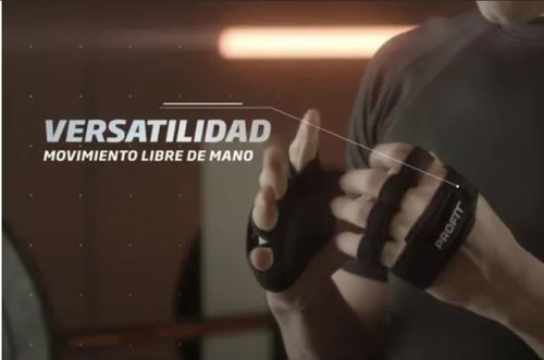 Imagen 4 de 10 de Guantes Fitness Deportivos Entrenamiento Profit - Par