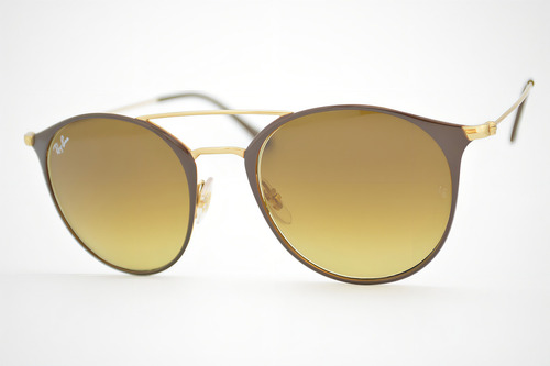 Tienda Oficial - Ray-ban Anteojos De Sol 3546 9009/85 Large Marrón Marrón Dorado