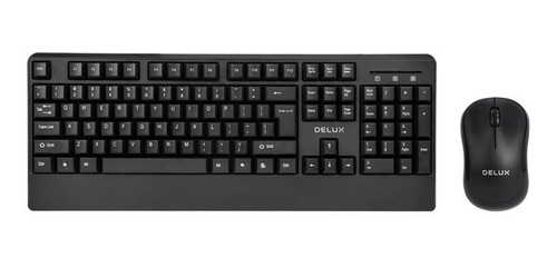 Combo Teclado Y Mouse Delux Ka190g+m320gx Inalambrico  