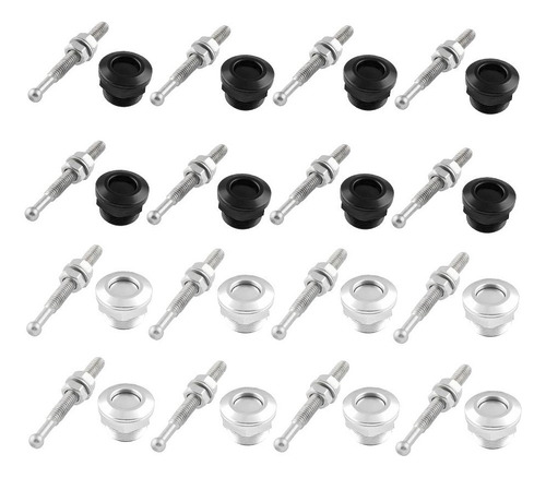 16pcs 22mm / 0,87 Botão De Pressão, Do Capô, De De