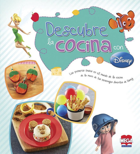 Libro Descubre La Cocina Con Disney Lku
