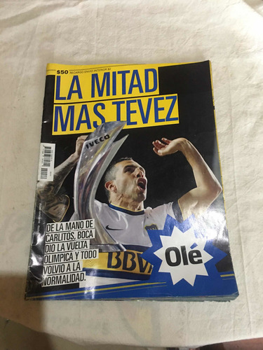 Revista Olé Carlos Tévez (la Mitad Más Tévez)