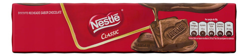 Biscoito Recheio Chocolate Classic Pacote 140g