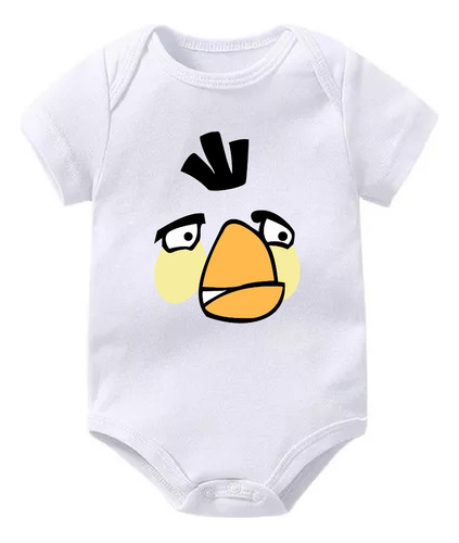 Body Angry Birds, Bebé Antialérgico 100% Algodón