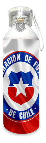 Botella De Agua La Roja Futbol Chileno - Estampaking