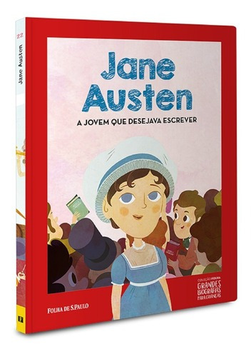 Grandes Biografias Para Crianças Folha De São Paulo, De Edição Volume 22 Jane Austen. Editora Folha De São Paulo Em Português