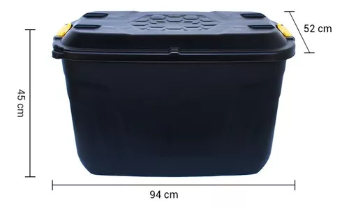 Caja de almacenamiento de plástico Strata - 6 litros en