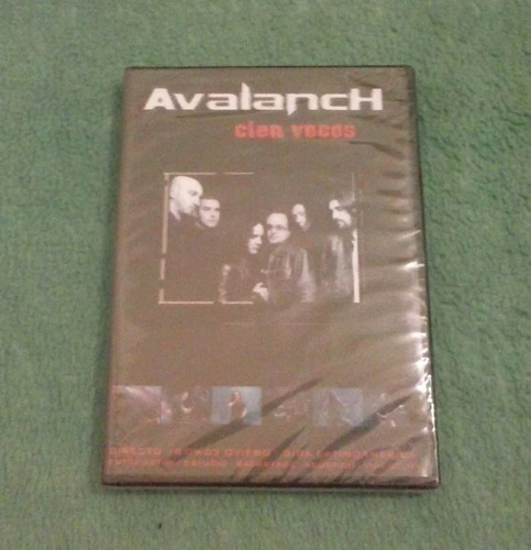 Dvd Avalanch-cien Veces.warcry.tierra.rata.mago.importado (Usado)