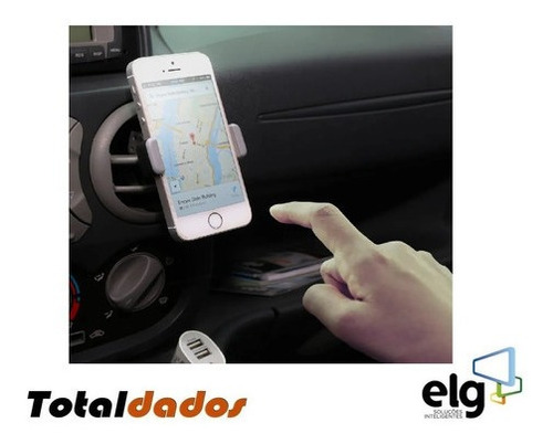 Imagem 3 de 3 de Suporte Veicular Preto Ecch1 - ELG