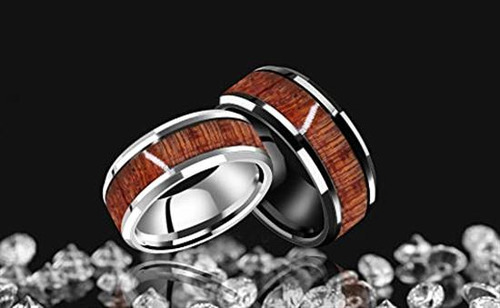 Conjuntos De Alianzas De Boda De Amor Real For Hombre,