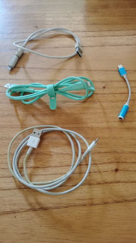 Cables Lightning To Usb Para iPhone, Pack X 3 + Adaptador.