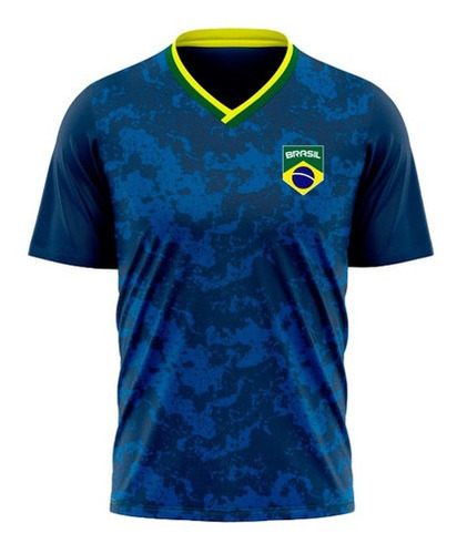 Camisa Do Brasil Copa Mundo Seleção Bandeira - Patriota