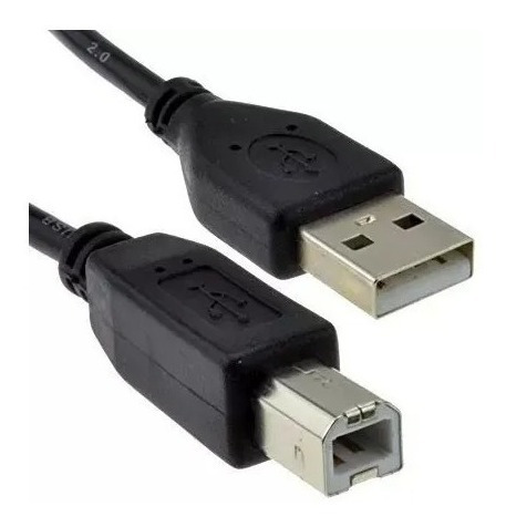 Cable Para Impresora Usb Tipo A-b Alta Velocidad Unitec 1.5m