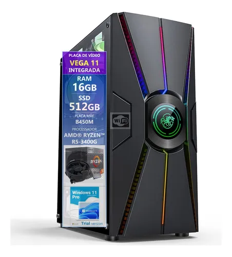 Placa de video online integrada vega 11