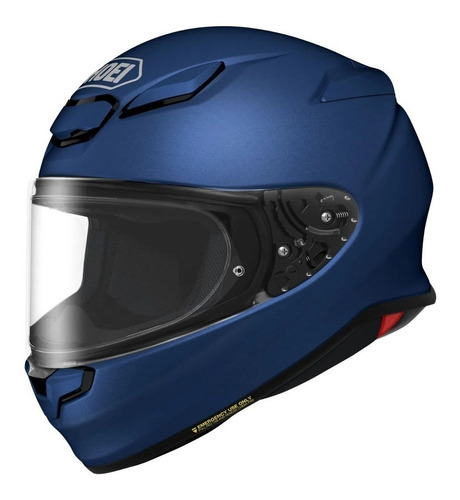 Capacete Moto Shoei Nxr 2 Azul Metalico Fosco + Bone Fxm Tamanho do capacete 57/58 (M)