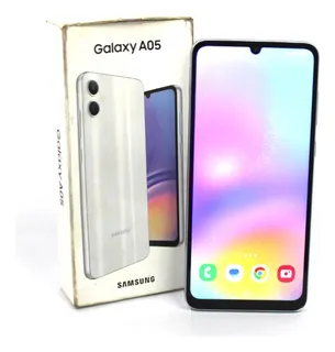 Samsung Galaxy A05 64 Gb Plateado 4 Gb Ram, Liberado Usado (g)