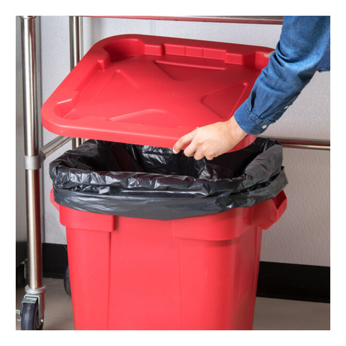 Tapa Snap Lock Rubbermaid Para Contenedor 3626, Rojo