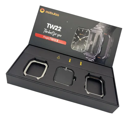 Smart Watch Mobulaa Tw22 Bisel X2 Pulso X2 Elegancia