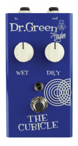 Pedal Dr Green The Cubicle Reverb Para Bajo 